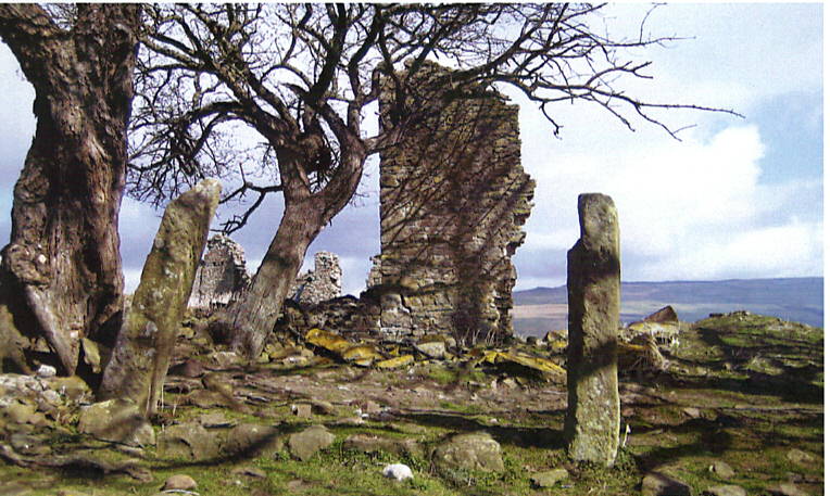 Gateposts at Woodcroft