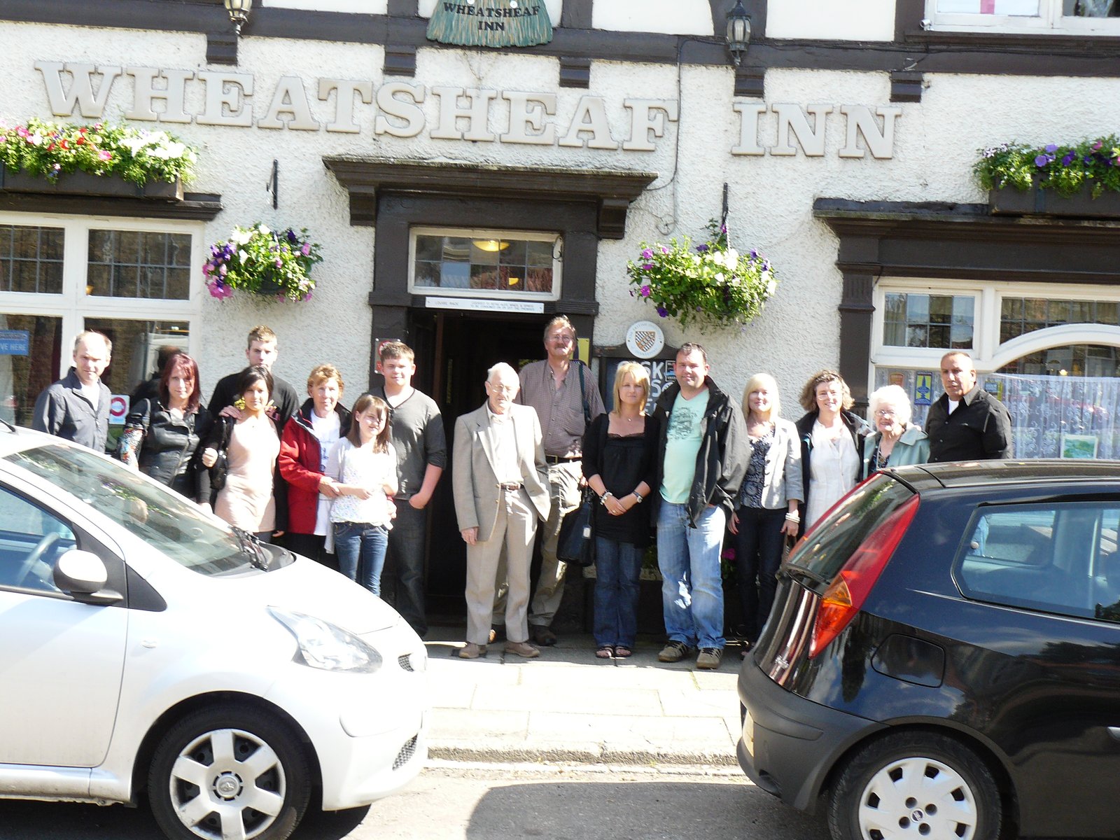 Outside the Wheatsheaf, Staindrop