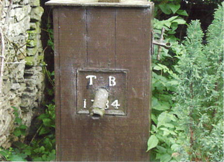 Pump at Tommy Blackett's cottage