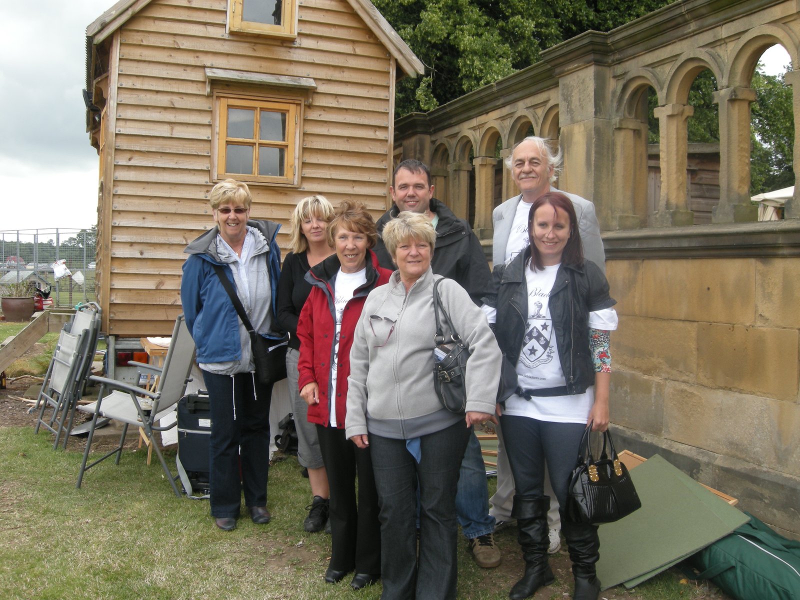 The Blackett contingent swells